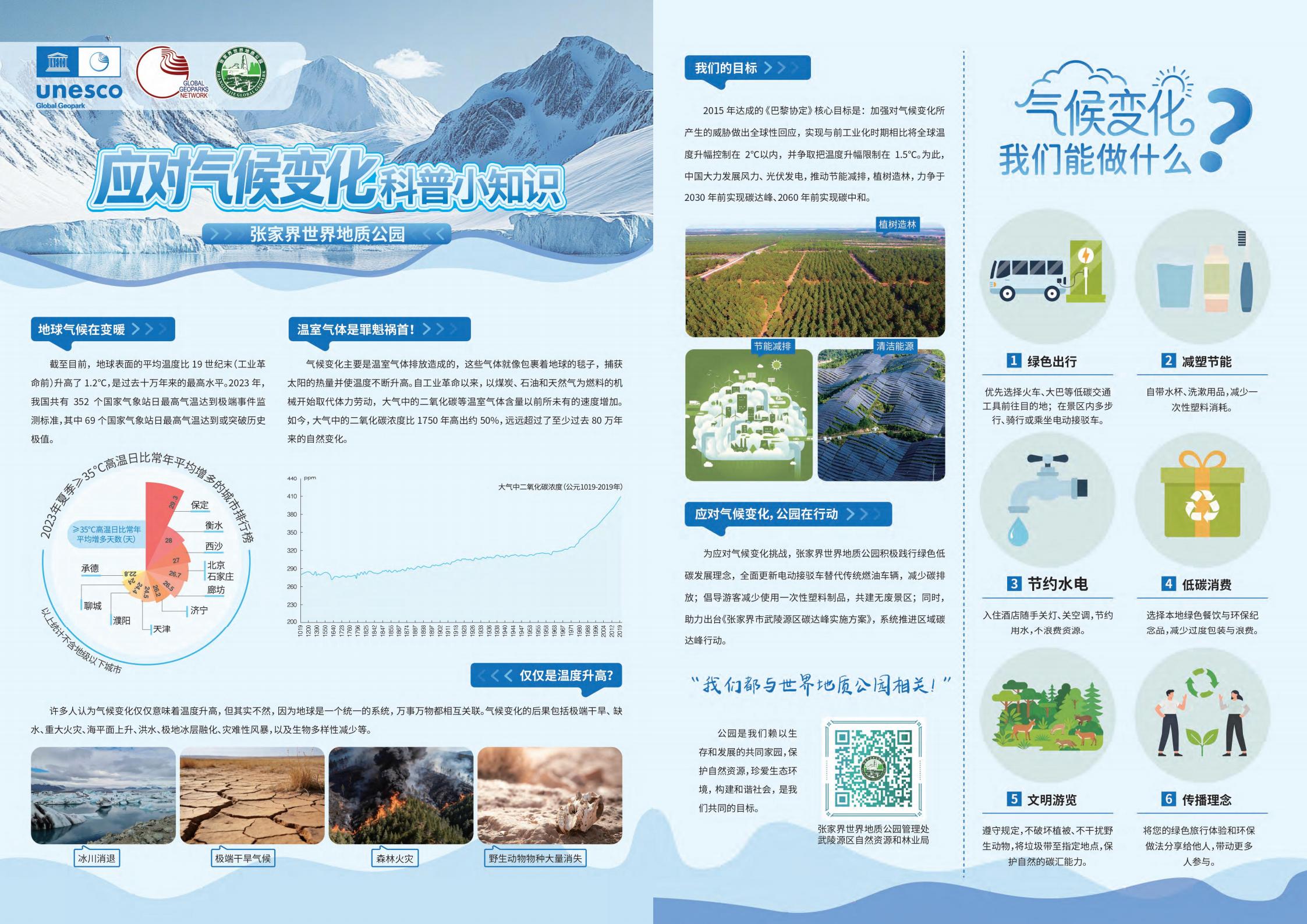 应对气候变化小知识